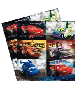 The World of Cars Stickers (2 sheets)