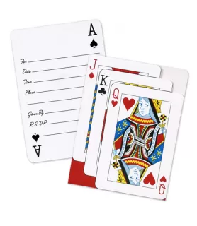 Casino Night Invitations w/ Envelopes (8ct)