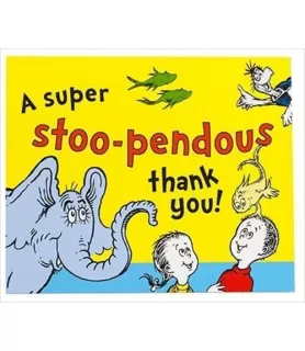 Cat in the Hat Thank You Notes w/ Env. (8ct)