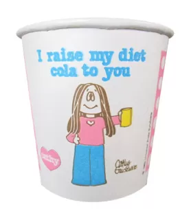 Cathy Vintage 1983 7oz Paper Cups (8ct)