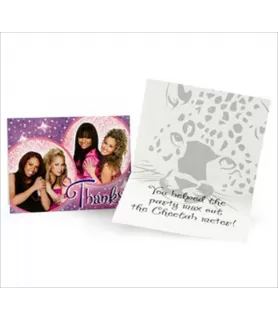 Cheetah Girls Thank You Notes w/ Env. (8ct)