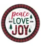 Christmas 'Cozy Holiday' Small Paper Plates (8ct) Christmas 'Cozy Holiday' Small Paper Plates (8ct)