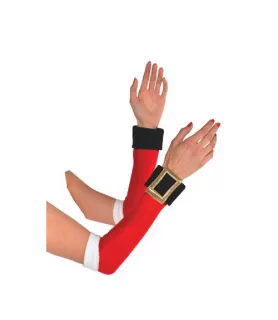 Christmas Santa Adult Arm Warmers (1 pair)