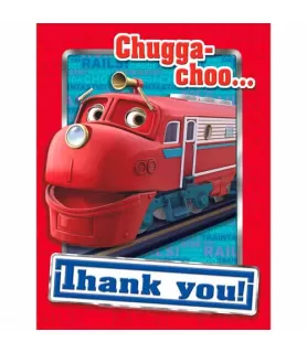 Chuggington Train Thank You Notes w/ Envelopes (8ct)