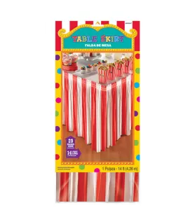 Carnival Party Plastic Table Skirt (1ct)