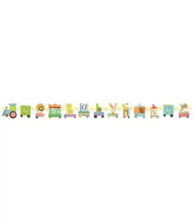 Baby Shower 'Circus Animals' Banner (1ct)