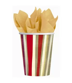 Rainbow 9oz Paper Cups (8ct)