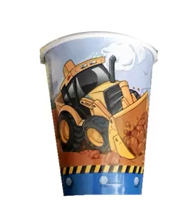 Construction 9oz Paper Cups (12ct)