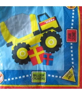 Tonka Construction Lunch Napkins (12ct)