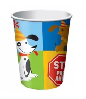 Construction 'Rescue Pals' 9oz Paper Cups (8ct)
