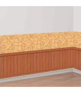 Western Plastic Wall Decorating Roll (1ct)