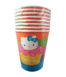 Hello Kitty 'Cupcake' 9oz Paper Cups (8ct)