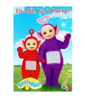 Teletubbies Vintage 1999 Invitations w/ Env. (8ct)