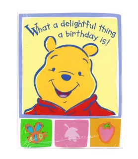 Winnie the Pooh 'Faces' Invitations w/ Env. (8ct)