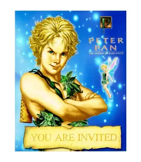 Peter Pan Invitations w/ Env. (8ct)