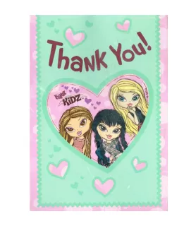 Bratz Kidz Thank You Notes w/ Env. (8ct)