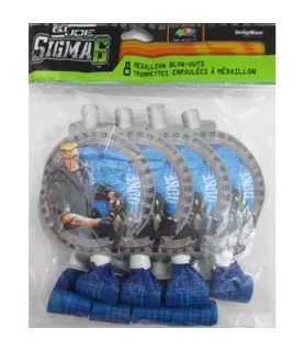 G.I. Joe 'Sigma 6' Blowouts / Favors (8ct)