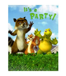 Over The Hedge Invitations w/ Env. (8ct)