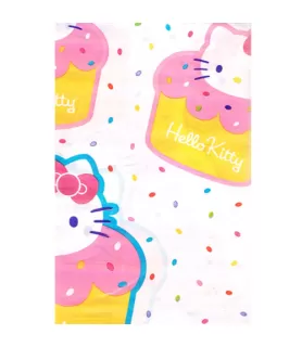 Hello Kitty 'Cupcake' Plastic Table Cover (1ct)