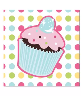 Happy Birthday 'Sweet Treats' Small Napkins (16ct)