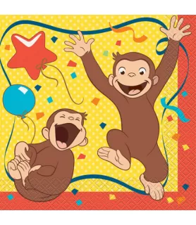 Curious George 'Celebrate' Lunch Napkins (16ct)