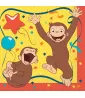 Curious George 'Celebrate' Lunch Napkins (16ct) Curious George 'Celebrate' Lunch Napkins (16ct)