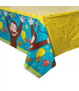 Curious George 'Celebrate' Plastic Table Cover (1ct)