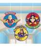 DC Super Hero Girls Hanging Honeycomb Decorations (3pc) DC Super Hero Girls Hanging Honeycomb Decorations (3pc)