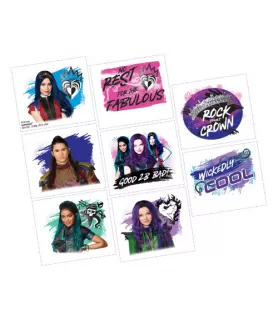 Descendants 3 Temporary Tattoos (1 sheet)