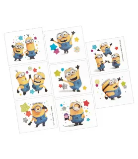 Despicable Me 'Minion Fun' Temporary Tattoos (1 sheet)