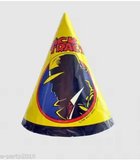 Dick Tracy Vintage Cone Hats (8ct)