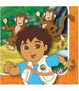 Go Diego Go! Small Napkins (16ct)