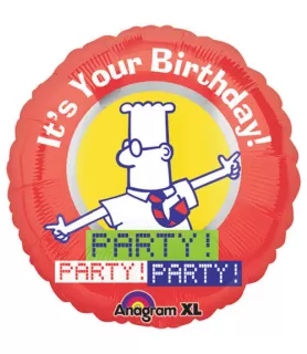 Dilbert Foil Mylar Balloon (1ct)