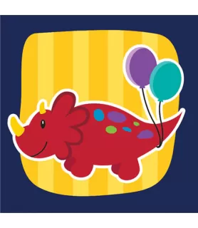 Dinosaur 'Little Dino Party' Small Napkins (16ct)