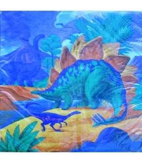 Mighty Dinosaurs Lunch Napkins (16ct)