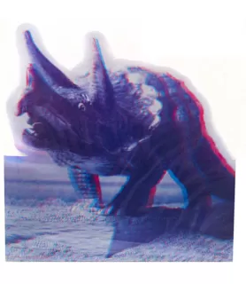 3D Dinosaur Tri-Fold Centerpiece (1ct)