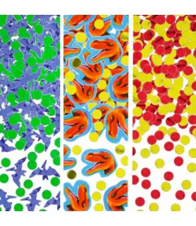 Dinosaur Prehistoric Party Confetti Value Pack (3 types)