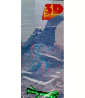 3D Dinosaur Cello Favor Bags w/ Twist Ties (16ct)