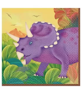 Dinosaur Prehistoric Party Small Napkins (16ct)