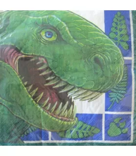 Dinosaur T-Rex Lunch Napkins (16ct)