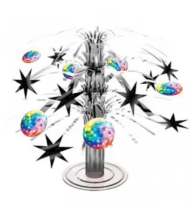 Disco 'Party Time' Mini Cascade Centerpiece (1ct)