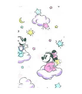 Disney Babies Vintage 1st Birthday Purple Paper Table Cover (1ct)