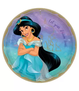 Disney Princess 'Once Upon a Time' Jasmine Large Paper Plates (8ct)