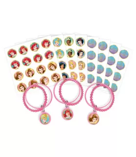 Disney Princess 'Once Upon a Time' Charm Bracelet Kits (8ct)
