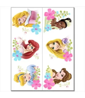 Disney Princess Temporary Tattoos (4 favors)