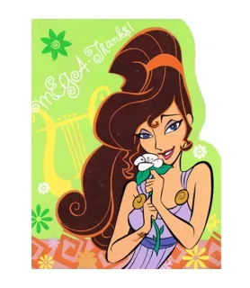 Hercules Vintage 1997 'Megara' Thank You Notes w/ Envelopes (8ct)