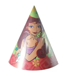 Hercules Vintage 1997 'Megara' Cone Hats (8ct)