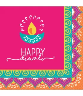 Diwali Festival of Lights Small Napkins (16ct)