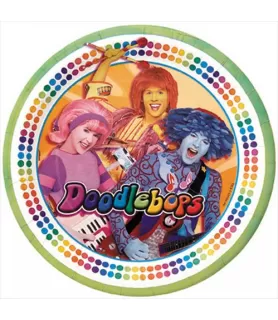 Doodlebops Large Paper Plates (8ct)