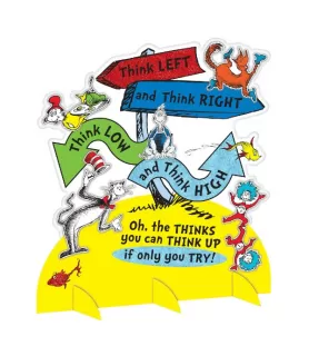 Dr. Seuss Directional Sign Table Decoration (1ct)